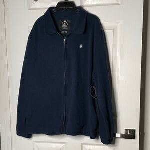 NWT Volcom Fleece Shane Zip Up Jacket Sweatshirt